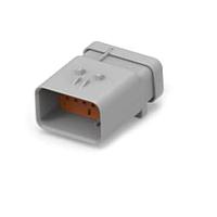 DEUTSCH - TE Connectivity 2320931-4 Housings AS16 HT, Cap, 12P, reduced seal, Code D