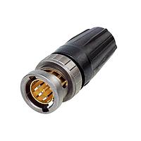 NEUTRIK NBNC75BLP7X Connectors O.D. 4-8mm antraloy plating 75 Ohm UHD