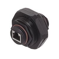 Advantech RJBG17946 Couplers RJ45 BULKHEAD PASSTHROUGH WITH DUAL IP67