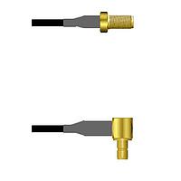 Amphenol Custom Cable Q-2V03I0003048i RF Cable Assemblies SMA-SJ/SMB-RJ G174 48I