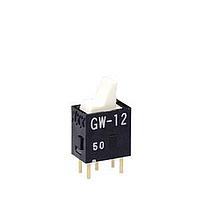 NKK Switches GW12LBP Paddle Switches SPDT ON-ON WHT PADDLE ACTUATOR