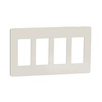 Square D SQWP141004LA Cover Frame 4 GANG SCREWLESS MATTE WALL PLATE LA