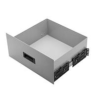 Bud Industries D-1723-MG Accessories 19" Rack Sliding Drawer 19" Deep - Metalic Gray