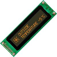 Matrix Orbital LK202-25-FA LCD Character Display Modules Black Background Amber Text