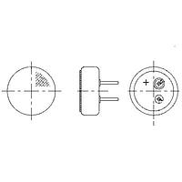 Mallory Sonalert PMO-6027P-40KDQ Microphones ANALOG,OMNI,-40, 6.0X2.7MM,PC PIN