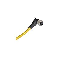 Amphenol LTW M12D-04BFFM-SR8A10 Sensor Cables / Actuator Cables M12 Circular Metric Connector, D Code, Metal, 4A, 04 pins, Female Connector, Female Contact, Right Angle, Screw Thread, Overmolded, Length 10000mm, IP68 / IP69K