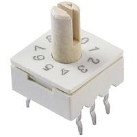 CTS Electronic Components 221ADC10 Rotary Switches 10 Pos. Thru Hole Shaft 6.86mm Ht.