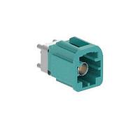 Amphenol RF FM1-NDSP-PCB-1 Plugs AUTOMATE Type A Mini-FAKRA Single Port PCB TH Straight Plug 50 Ohm D Code