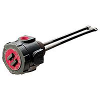 OMEGA MTO-241LT/240V Incoloy Immersion Heater 2 in NPT Pipe Insertion (4000 W, 11.7 W/in²)