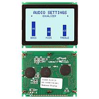 Newhaven Display NHD-12864MZ-FSW-GBW-L Graphic LCD Modules 128 x 64 STN-GRAY 63.2 x 52.2