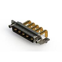 EDAC 629-5W5-250-4ND Mixed Contact D-Sub Connectors Right-angle Power Combo D-Sub Connector