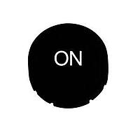 Eaton M22-XDH-S-GB6 Button Plates EXTD BLK ETCHED BUTTON FOR NON-ILL PB