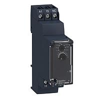SCHNEIDER RE22R1KMR Timing Relays TIMER,24-240VAC/VDC IN,8A SPDT OUT,DE-EN