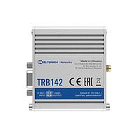 Teltonika TRB142003000 Gateways 4G CAT1 Gateway, RS232 port, 1x SIM, Micro USB. Regions: Europe, the Middle East, Africa, Korea, Thailand, India, Malaysia. European power supply unit