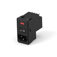 Corcom - TE Connectivity 6609963-5 AC Power Entry Modules PS0SSDBX0=C5619