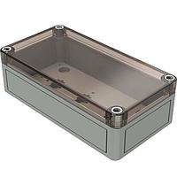 Rose 600918110 Enclosures ENCLOSURE, ECO COMP, RAL 7035, 94 X 180 X 57MM, THERMOPLASTIC