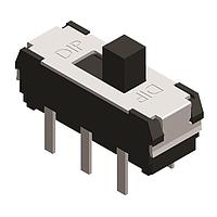 Diptronics LSSA22-V-B Slide Switches Large-sized Type 2P2T