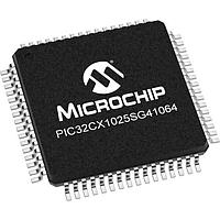 Microchip Technology PIC32CX1025SG41064T-I/V2X Advanced Security and Features Set MCU CM4, TQFP 64, 1 MFlash, USB, Eth., CAN, Immutable Boot, I Temp, T&R
