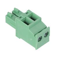 Amphenol Anytek TS02315A0000G Plugs 2P 3.81MM PLUG PLUGGABLE TERM BLK