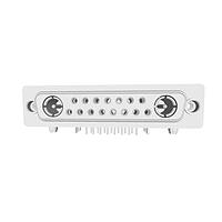 NorComp 685M17W2203L461 Mixed Contact D-Sub Connectors Coax Combo D R/A PCB PCB 17W2/F/50O/RA