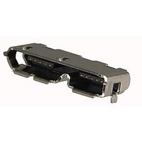 Kycon KMMX-B10-SMT1SB30TR Micro USB Type B Connectors MICRO USB 3.0 BSMT TH TABS 10P 30U