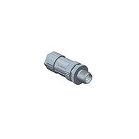 Amphenol LTW M12A-05BMMA-SL8001 Circular Metric Connectors M12 Circular Metric Connector, A Code, Metal, 4A, 05 pins, Male Connector, Male Contact, Straight, Screw Thread, Solder, Field Installable, F4.5 - F6.5mm, IP68 Mated