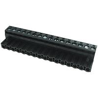Molex 39530-0116 Plugs 5.08MM EURO PLUG RA LUG RA BLK 10A 16CKT