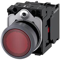 SIEMENS A6X30142762 Standard Switches ILLUMINATED PUSHBUTTON. RED