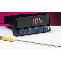 OMEGA DP119-KC1 3 1/2 Digit Mini-size Temperature Panel Meter (Thermocouple, K, 3.5 Digit Single LED, 115 Vac)