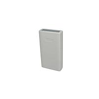 Bud Industries PI-1906-LG Instrument Electronic Enclosure ABS Plastic Light Gray (1.2 X 3.1 X 5.9 In)