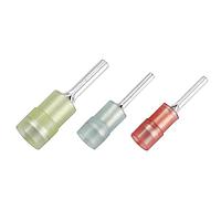 KS Terminals PTNYD5-13 Pin Nylon, Double Crimp Pin, 12-10 AWG, F= 14 mm