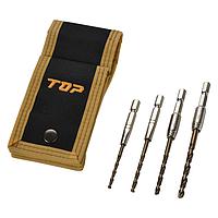 TOP Kogyo EOD-3050DKS Hex Shank Cobalt Drill Set (3.0, 3.5, 4.0mm)