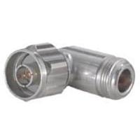 HUBER+SUHNER 53_N-50-0-4/133_UE RF Adapters - In Series N plug(m) to N jack(f) right angle