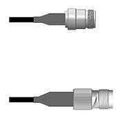 Amphenol Custom Cable Q-1W04J0008120i RF Cable Assemblies N-SJ/TNC-SJ RG58 120I