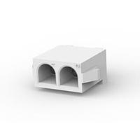 AMP Connectors - TE Connectivity 350831-1 Header Assemblies 2P PCB SOCKET HEADER