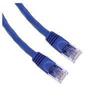 Adam Tech NPC-6-003-BU-BB Cat 6 CABLE MOD 8P8C PLUG TO PLUG 3'