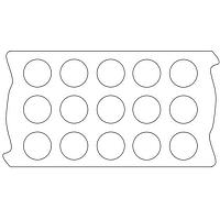 Maxim Integrated DS9096P+ Adhesive Pad Roll of iButton adhesive pads. Pad diame
