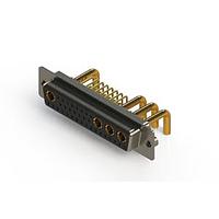 EDAC 630-36W4650-3NA Mixed Contact D-Sub Connectors Right-angle Power Combo D-Sub Connector