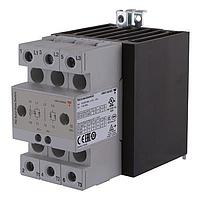 Carlo Gavazzi RGC2A60A40KGE Solid State Relays 2-pole DIN-rail mount SSR, Zero-cross switching, Operating voltage (Ue): 42 - 660 Vac (1200 Vp), Rated current (Ie): 40 Aac, Control voltage (Uc): 20 - 275 Vac / 24 - 190 Vdc, Built-in overvoltage protection