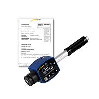 PCE 2550-ICA Durometer (170-960 HLD; ISO Cal. Cert.)