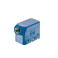 HARTING 19360101520 Hoods 10B EX Hood Side Entry, Double Lever, Low Construction, M20  (IECEx Intrinsically Safe - IEC EN 60079)