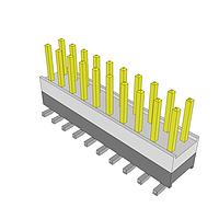 Samtec HW-10-08-L-D-250-SM-A Headers High Temperature Flexible Board Stacking Header