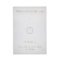 Chip Quik IPC0080-S Sockets & Adapters QFN-28 Stencil