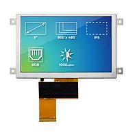 Riverdi SM-RVT50HQTFWN00 TFT LCD Displays  5.0" RGB, High Brightness, IPS, Frame, no touch