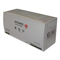 Carlo Gavazzi SPD249603 Switching Supplies Switching Power Supply, AC/DC, 960W Three-Phase, 24V, Screw Terminals, IP20, DIN-Rail Mounting, Over-load, Over-voltage and Short-circuit Protections, 275.74x125.9x118.2mm plastic housing