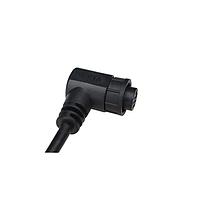 Amphenol LTW CD-08AFFM-LR7A01 Sensor Cables / Actuator Cables Ceres, Middle Size, Plastic, 5A, 08 pins, Female Connector, Female Contact, Right Angle, 2 Points Lock, Overmolded, Length 1000mm, IP67