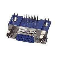 Amphenol Commercial Products L77HDE15SD1CH4FVGA High Density D-Sub Connectors D SUB R/A