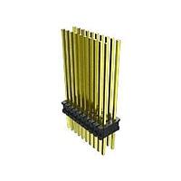 Samtec HTMS-108-60-L-S Headers Through-hole Micro Header, 0.050" x 0.100" Pitch