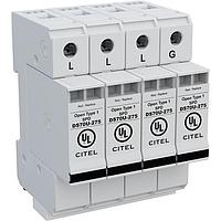 CITEL DS74US-480D AC Power Din Rail AC Power Surge Suppressor, 70kA max, 480V Delta. 4P