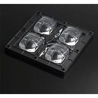 Ledil FP15672_STRADA-2X2MXS-T4-B Multi-Lens with Holder Assembly square 4 Pos 90x90mm (D) 14,2mm